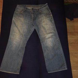 Loose Straight Blue Jeans by Arizona Jean Co.